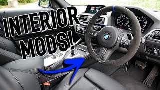 The First INTERIOR Modifications For My M140i [upl. by Irrol]