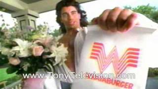 Romance Novel What A Burger Commercial Starring Tony Ranaudo [upl. by Alic]