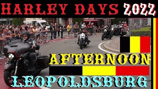 HARLEY DAYS LEOPOLDSBURG 2022 BELGIUM 30 JULY AFTERNOON [upl. by Akemrej]