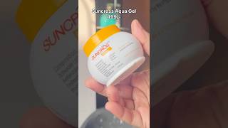 Best Sunscreen for Oily Skin this Winter  Suncross AquaGel SPF 26 shorts sunscreen [upl. by Rustice]