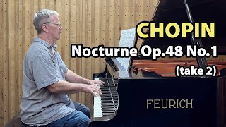 Chopin Nocturne Op48 No1  P Barton FEURICH 218 piano [upl. by Maryanne]