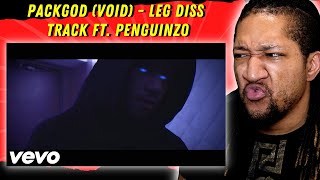 DISS NO A BODYBAG  Reaction to PACKGOD void  Leg DISS TRACK ft penguinz0 [upl. by Nelram189]