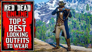 5 Stylish Red Dead Online Outfits RDR2 Best Outfits [upl. by Asamot431]