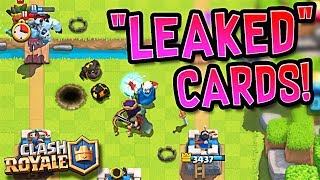 NEW quotLEAKEDquot Cards in Clash Royale NEW HERO CARDS [upl. by Ennaitak]