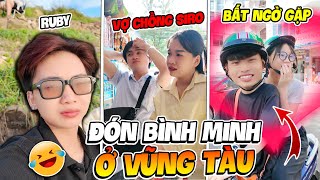 Ruby 1 Ngày Đón Bình Minh Cùng quot VỢ CHỒNG SIRO quot Gặp Ngay LMC Và WHITE TOXIC Dưới Vũng Tàu [upl. by Otha750]