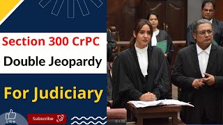 Sec 300 CrPC  Section 300 CrPC in Hindi  Double Jeopardy  Autrefois Acquit and Autrefois Convict [upl. by Rogovy]