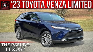 The 2023 Toyota Venza Limited Is An Overshadowed LexusLike Hybrid SUV [upl. by Bremble]