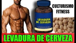 LEVADURA DE CERVEZA PARA GANAR MASA MUSCULAR BENEFICIOS EN EL GYM [upl. by Anrat]