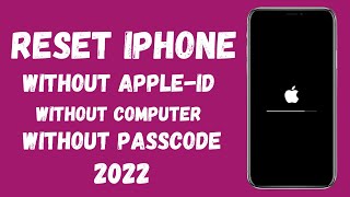 How To Erase Any iPhone Without Apple IDComputeriTunesPc 2022 How To Reset iPhone Without iTunes [upl. by John]