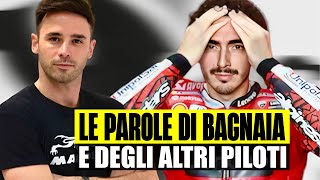 MORTE LUCA SALVADORI LE STRAZIANTI PAROLE DI BAGNAIA MARTIN E ALTRI PILOTI [upl. by Rodmun494]