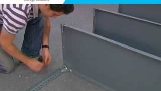 How to assemble Classic L bolted metal shelving AR Shelving [upl. by Heim]