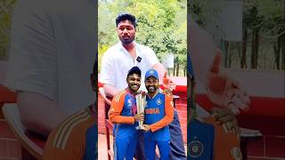 World Cup Final Se Pehle ❤️ Sanju Samson on Rohit Sharma ytshorts shortsfeed t20worldcup2024 [upl. by Remy]