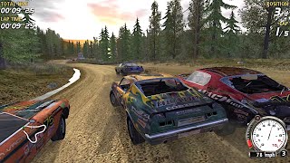 FlatOut 1 2004 FASTEST CAR IN GAME  BLADE Gameplay  Whattahoo Rush Hour Whattahoo Town 60 FPS [upl. by Naldo857]