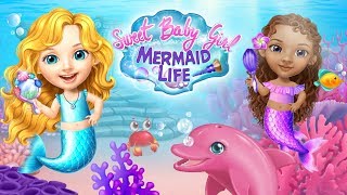 Sweet Baby Girl Mermaid Life  Magical Ocean World  TutoTOONS Games for Kids [upl. by Jair742]