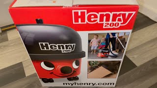 Numatic Henry HVR 200 Vacuum Cleaner Unboxing amp First Look [upl. by Ayerdna806]