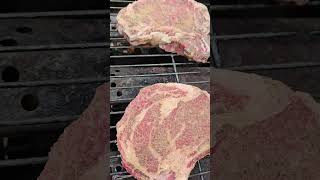 TBONE RIBEYE STEAK grillmaster pitmaster grill bbqlovers tbone ribeyesteak [upl. by Pillyhp]