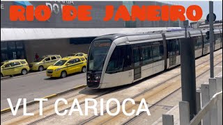 RIO DE JANEIRO VLT CARIOCA veículo leve sobre trilhos [upl. by Jerome467]