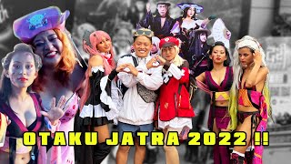 OTAKU JATRA 2022  EPIC ANIME COSPLAY LAURENI FARKINU MANENA PUJA MA BIKE DAMAGE [upl. by Enilekcaj506]