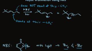 Allylic Bromination Using NBS [upl. by Accissej]