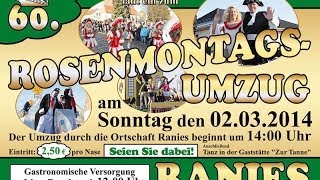 60ster Rosenmontagsumzug in Ranies  TVBericht [upl. by Morel267]