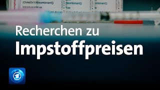 Kritik an EUKommission nach Recherchen zu Impfstoffverträgen [upl. by Ecienahs]