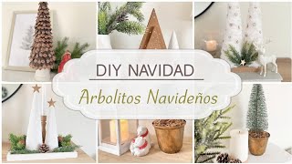 5 IDEAS NAVIDAD 🎄 Arbolitos Navideños Super económicos para DECORACIÓN 2024  DIY Christmas Tree [upl. by Anaila49]