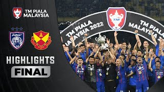 Johor Darul Tazim 21 Selangor FC  TM Piala Malaysia 2022 Highlights [upl. by Casimire]