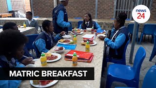 WATCH  Breakfast club A Cape Town community is turning to healthy meals to boost matric results [upl. by Trillby493]