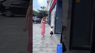 Brave Baby Teaches A Lesson To PassersBy Who Litter cute funny baby comedy [upl. by Potter]