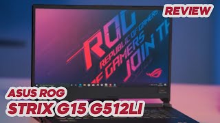 REVIEW ASUS ROG STRIX G15 G512LI LAPTOP GAMING PALING MURAH DAN MEWAH [upl. by Irrok]