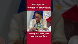 Harry Roque Datain sa Womene Correctional [upl. by Anilah]