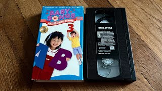 Opening to Baby Songs ABC 123 Colors amp Shapes 2003 VHS [upl. by Anauqahc]