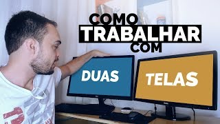 COMO TRABALHAR COM DOIS MONITORES [upl. by Annissa]