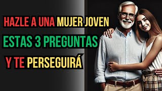 Las mujeres jóvenes PERSIGUEN a los hombres MAYORES que hacen preguntas «desencadenantes» [upl. by Garnett13]