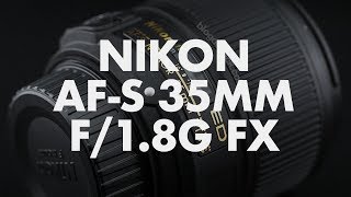 Lens Data  Nikon AFS FX 35mm f18G Review [upl. by Shifra219]