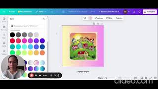 TUTORIAL CREACIÓN DE IMAGEN EN CANVA RESABALAMAYRA [upl. by Eoin]