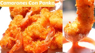 Camarones Empanizados Crujientes Con Panko Estilo Japones  Crunchy Shrimp With Panko [upl. by Ofloda]