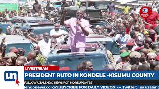 President Rutos Speech in Kondele Kisumu City FULL SPEECH [upl. by Ameyn979]