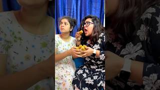 Fried chicken challenge cheydham bigiluuu🔥ishqyouall swv telugu funny comedy shorts youtube [upl. by Irina]