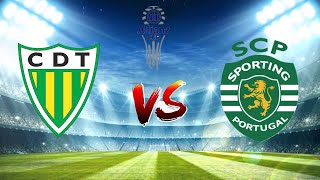 TONDELA VS SPORTING CP EM DIRETO ALLIANZ CUP [upl. by Bigelow]