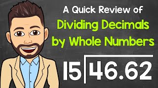 Dividing Decimals by Whole Numbers  Math with Mr J [upl. by Keemahs]