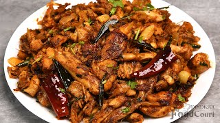 Pichu Pota Chicken Fry Shredded Chicken Fry Chicken Fry Recipe [upl. by Brebner407]