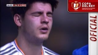 Lesión de Álvaro Morata Copa del Rey [upl. by Jacquetta]