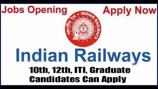 wwwnerindianrailwaysgovin North Eastern Railway GORAKHPUR Recruitment [upl. by Fronnia]