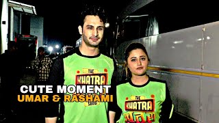 Finally इंतजार हुआ खत्म  Rashami Desai amp Umar Riaz Together at Khatra Khatra Show  Umrash [upl. by Honna]