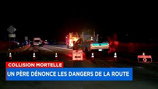 Accident mortel en Montérégie une infirmière morte sur une route dangereuse quelle craignait [upl. by Ecinereb851]