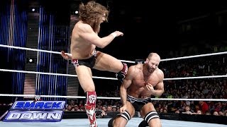 Daniel Bryan vs Antonio Cesaro SmackDown Feb 7 2014 [upl. by Ydnat71]