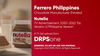 Nutella TV Ad 20202022 15s Philippines Version 3 [upl. by Brunhilda]