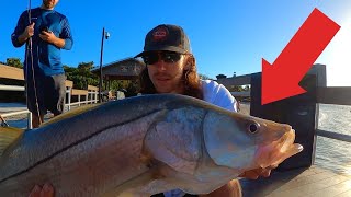 Eating Whatever We Catch from this Pier  Fishing Florida 🌴 [upl. by Hayimas]