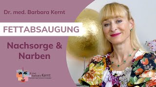 Fettabsaugung Narben amp Nachsorge ✓  Dr Barbara Kernt in München [upl. by Ayerim]